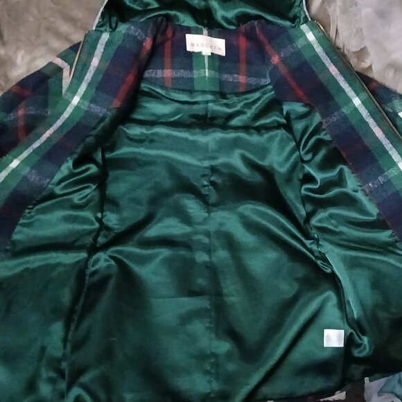 Anthropologie Madchen, Elegant Plaid Hooded Cape, Small, $60 and FREE SHIPPING! - Picture 8 of 14